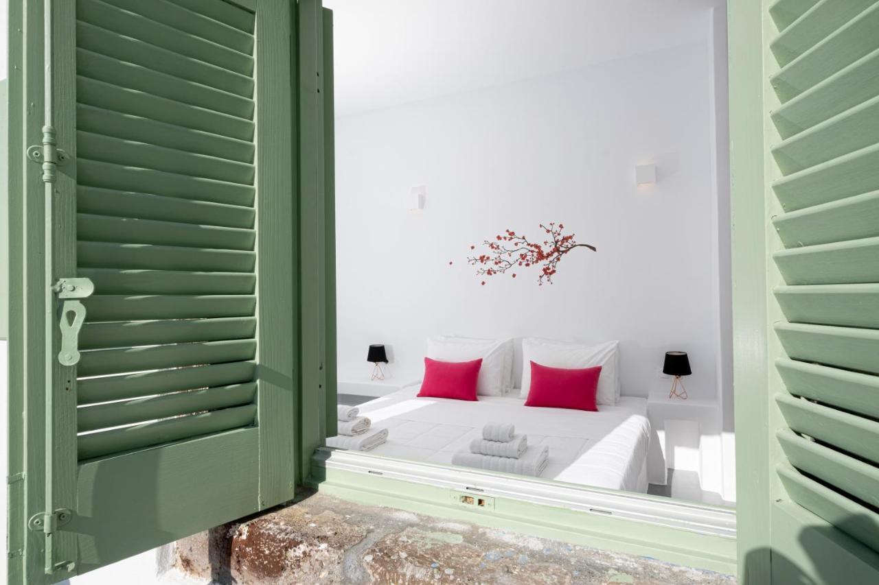 White Orchid Cave House & Studio Pyrgos Kallistis Exterior foto