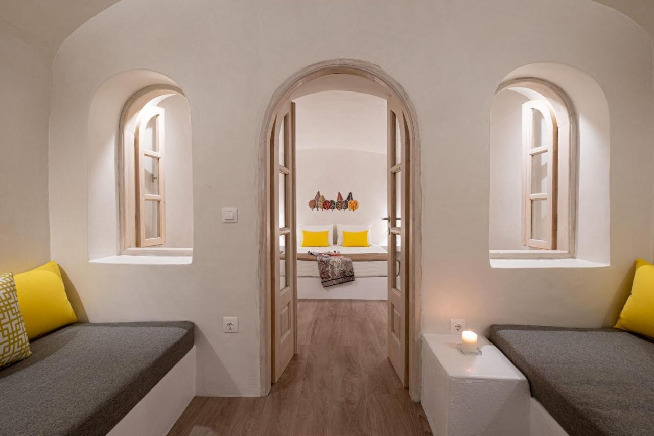 White Orchid Cave House & Studio Pyrgos Kallistis Exterior foto