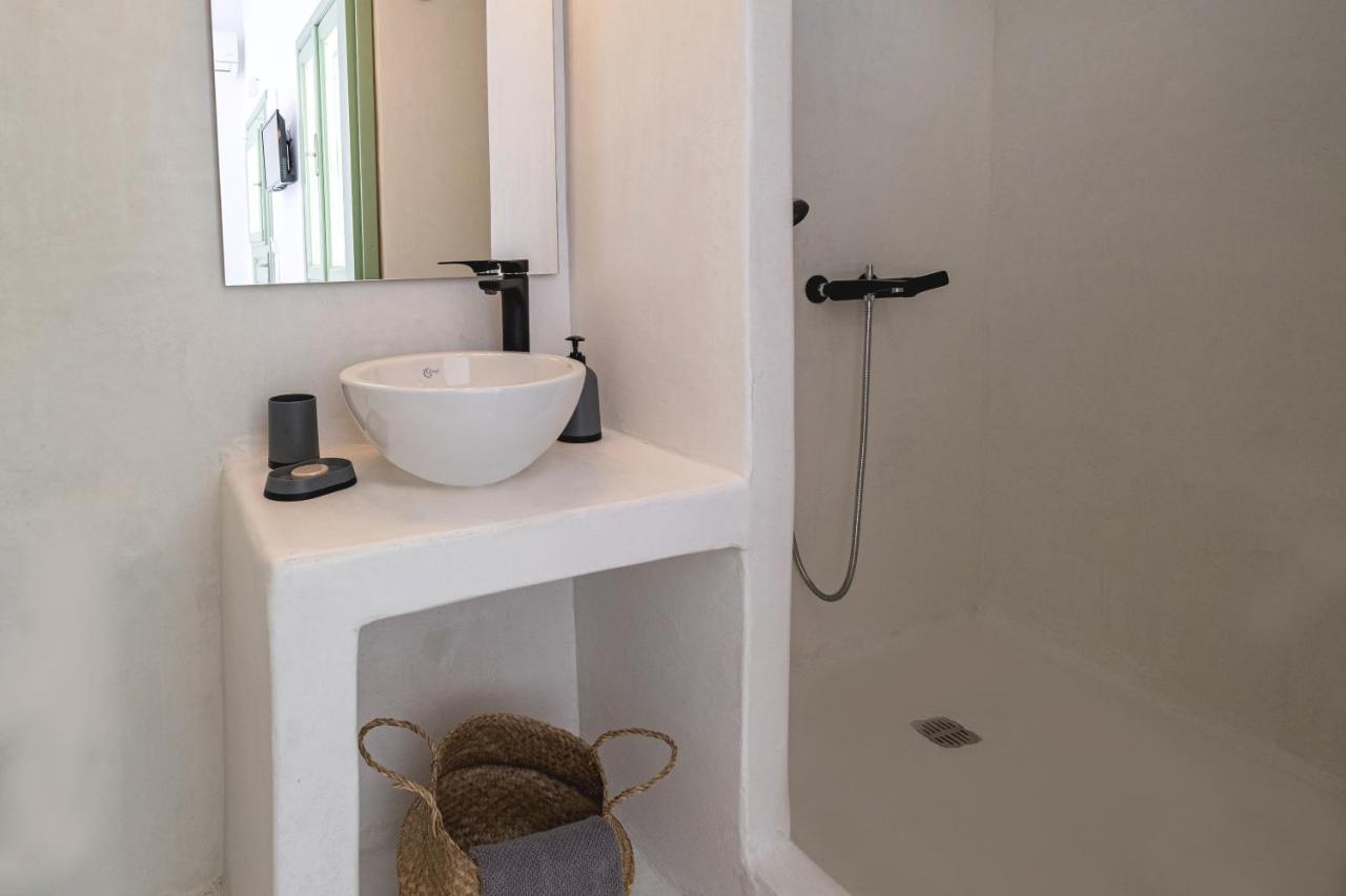 White Orchid Cave House & Studio Pyrgos Kallistis Exterior foto